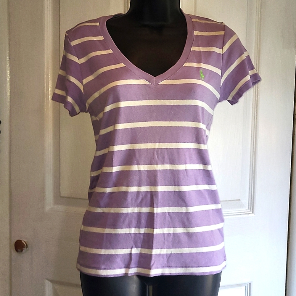 Ralph Lauren Sports V Neck Shirt Never Worn